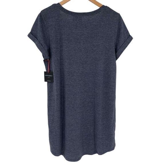 Cynthia Rowley Sleepwear "Let's Sleep Under The Stars" Gown Blue Women Large NWT - Picture 3 of 6